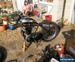 1950 BSA C11 project..lots done..logbooks,original registration,