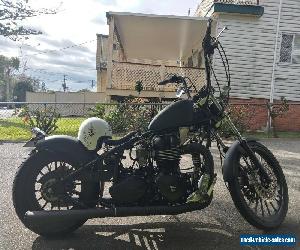 Triumph custom bobber chopper