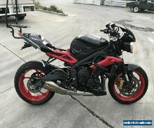 TRIUMPH STREET TRIPLE 675R 675 675RX 12/2015MDL 14418KMS PROJECT MAKE AN OFFER