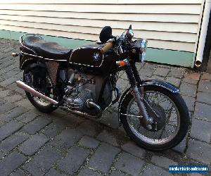 BMW motorcycle R60/6 1974
