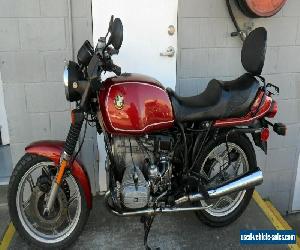 BMW R80, nice upgrades runs well