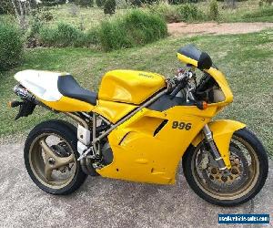 Super rare Yellow original 1999 Ducati 996 beautiful  classic! for Sale