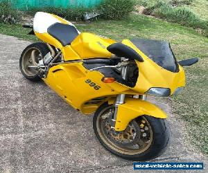 Super rare Yellow original 1999 Ducati 996 beautiful  classic!