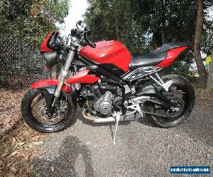 TRIUMPH STREET TRIPLE 660 LAMS APPROVED RED 2017 VERY CLEAN BIKE 675 