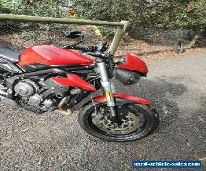 TRIUMPH STREET TRIPLE 660 LAMS APPROVED RED 2017 VERY CLEAN BIKE 675 