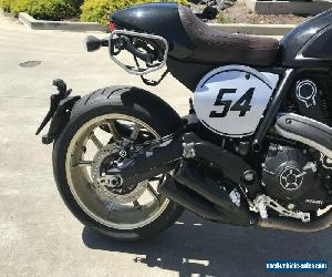 DUCATI SCRAMBLER CAFE RACER 01/2018 MODEL 7882KMS PROJECT MAKE AN OFFER