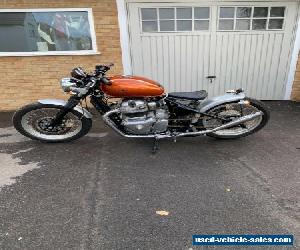 Royal Enfield interceptor 650 chop hardtail bobber custom