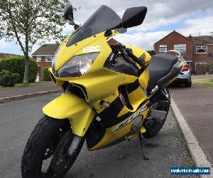 2001 HONDA CBR 600 F YELLOW