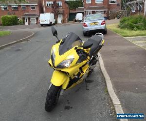 2001 HONDA CBR 600 F YELLOW