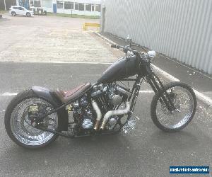 harley evo chopper