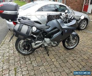 BMW f800st sports tourer with luggage 