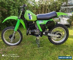 Kawasaki kx250 1980 RARE classic Motocross bike  for Sale