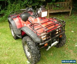 HONDA FORMAN S. 4X4 FARM QUAD BIKE ATV ..CAN GET TO MID WALES..HORSES FENCING 