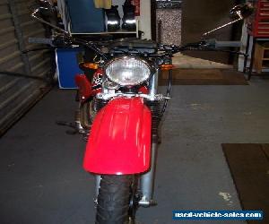 1979 RED HONDA XL250S