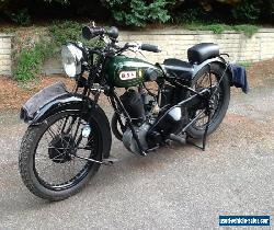 Very Collectable 1930 BSA H30-8 Deluxe "Sloper" for Sale