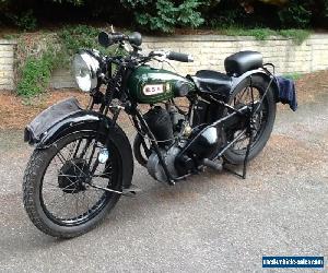 Very Collectable 1930 BSA H30-8 Deluxe "Sloper"