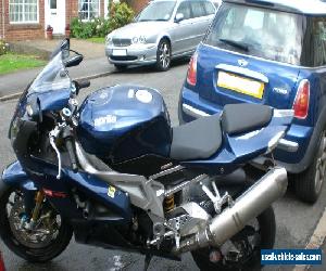 APRILIA  RSV 1000 R FACTORY,  RARE BLUE COLOUR & PRIVATE RSV NUMBER PLATE