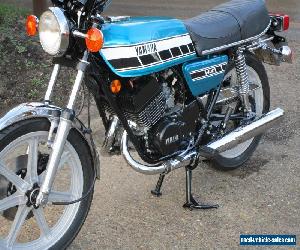 Yamaha RD400C Marine Blue Early Model 1976