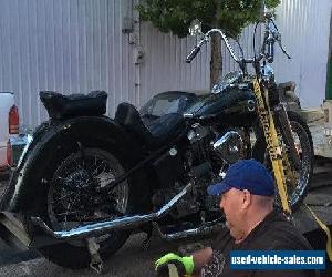 1958 Harley Davidson Wishbone Frame with a 1976 FLH Engine Shovelhead Panhead 