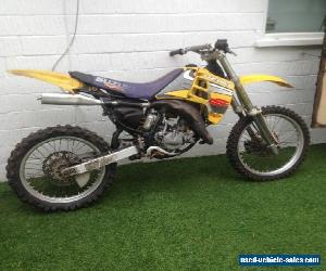 Suzuki RM125 Motorcross Bike Restoration Project for Sale