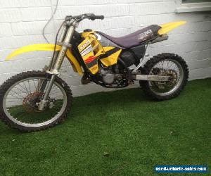 Suzuki RM125 Motorcross Bike Restoration Project