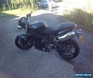 2007 TRIUMPH STREET TRIPLE BLACK PROJECT SPARES OR REPAIR 