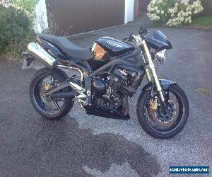 2007 TRIUMPH STREET TRIPLE BLACK PROJECT SPARES OR REPAIR 