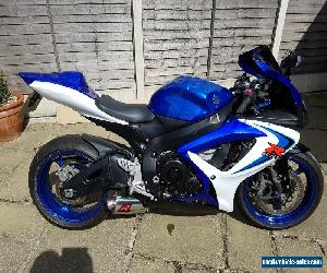 2007 SUZUKI GSXR 600 K7 BLUE