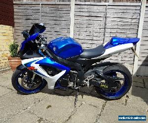 2007 SUZUKI GSXR 600 K7 BLUE