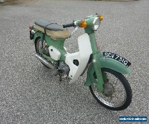 Honda C50, 1968, Classic Vintage Original And Unmolested. Cornish Plate C70 C90