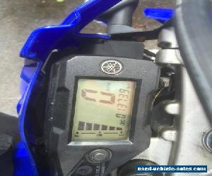 2011 YAMAHA WR 125 X BLUE