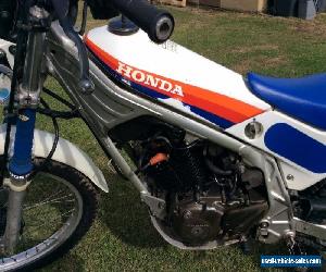 Honda tlr250 long distance trials bike