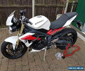 2014 TRIUMPH STREET TRIPLE R ABS WHITE