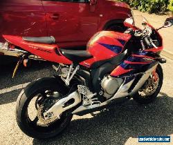 2005 HONDA CBR FIREBLADE 1000 RR-5 RED. LOW MILEAGE. IN NEAR SHOWROOM CONDITION. for Sale