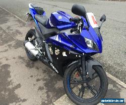 2009 YAMAHA YZF R 125 BLUE no reserve  for Sale