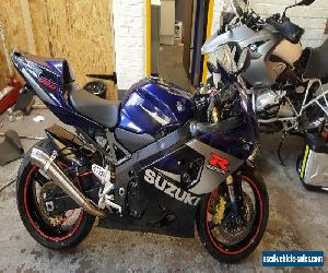 2005 05 SUZUKI GSXR750 750 GSXR,CAT C DAMAGED REPAIRABLE SALVAGE PROJECT REPAIR