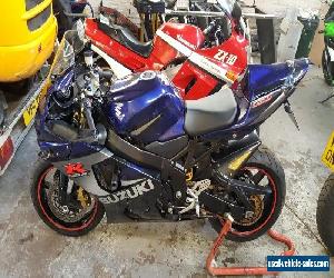 2005 05 SUZUKI GSXR750 750 GSXR,CAT C DAMAGED REPAIRABLE SALVAGE PROJECT REPAIR