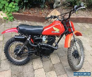 Honda XR80 1983 Classic Mini Bike VMX No Reserve Auction Bargain VGC Runs well