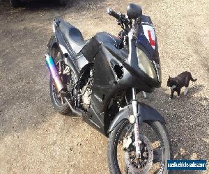 2007 LIFAN LF 125 -30 125CC LEARNER LEGAL SPORTS MOTORBIKE BLACK SPARES REPAIRS