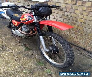 1978 Honda XL250s Classic Restoration Project Engine Running well With V5