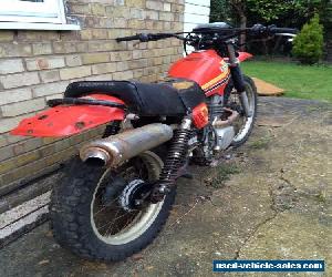 1978 Honda XL250s Classic Restoration Project Engine Running well With V5