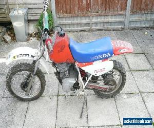 Honda XR80 motorbike field bike motorcross barn find project childs childs CR XR