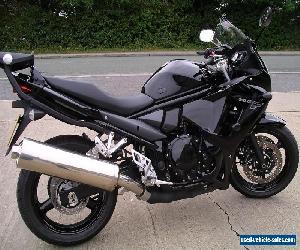 Suzuki GSX650 F. Black. Only 3000 mls. Mint condition. R&Gs. Givi rack. Long MoT