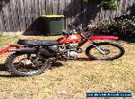 Honda Xl100 Motorbike  for Sale