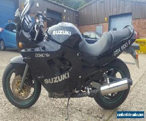 SUZUKI GSXF GSXF600 1997 BLACK "WINTER RACK" MOT AND RIDES