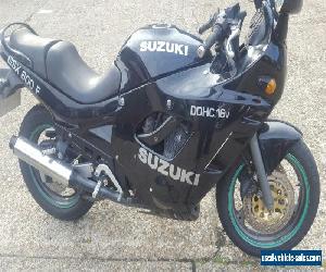 SUZUKI GSXF GSXF600 1997 BLACK "WINTER RACK" MOT AND RIDES