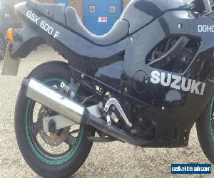 SUZUKI GSXF GSXF600 1997 BLACK "WINTER RACK" MOT AND RIDES