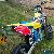 HUSABERG FS650e SuperMoto 2003reg - Engine Rebuild - N-style decal, Black Wheels for Sale