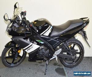 YAMAHA YZF R15 2012 MOTORBIKE BLACK 150cc 5847km YZFR15 ROAD BIKE #236067