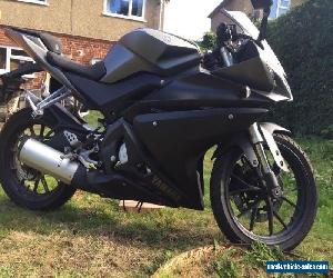  YAMAHA YZF-R125, 125cc, Manual 5 speed, 2015, Matte Black